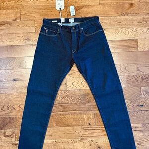 Todd Snyder Dark Indigo Slim Fit Stretch Jeans - New with tags - 33/32